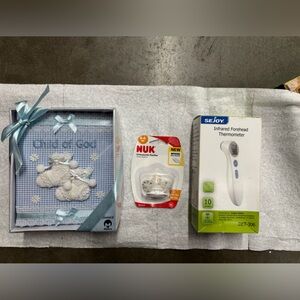 Baby Photo Album, Sejoy Infrared Forehead Thermometer, Nuk